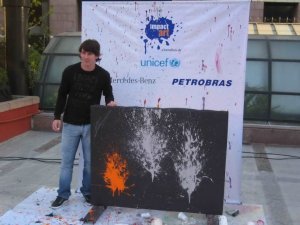 Lionel Messi participó de Impact Art 2008