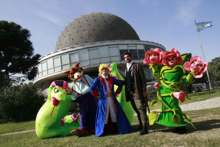 El Principito en el Plantetario de Buenos Aires El Principito en el Plantetario de Buenos Aires