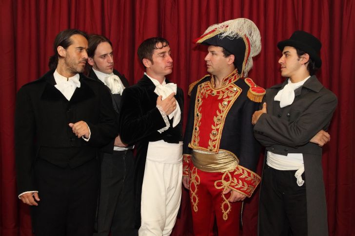 Foto del ensayo de la Obra de Teatro “Patriotas...” Foto del ensayo de la Obra de Teatro “Patriotas...”