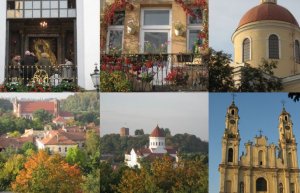 Imágenes de Vilnius, capital de Lituania