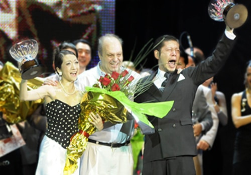 Hiroshi Yamao y Kioko Yamao, ganadores de la categoría Tango Salón