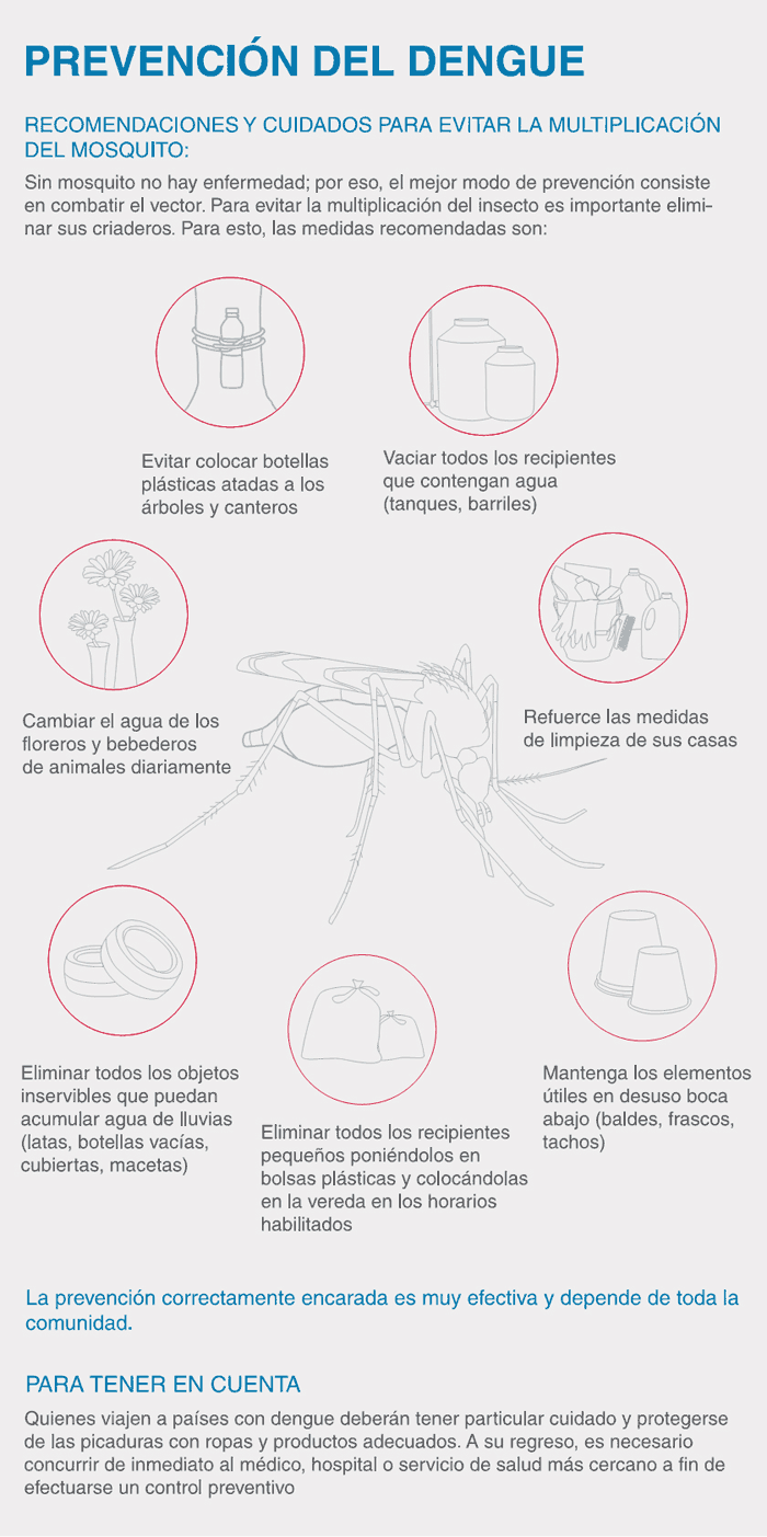 Prevencion del Dengue - Recomendaciones generales