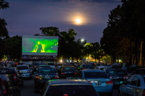 Autocine en El Rosedal