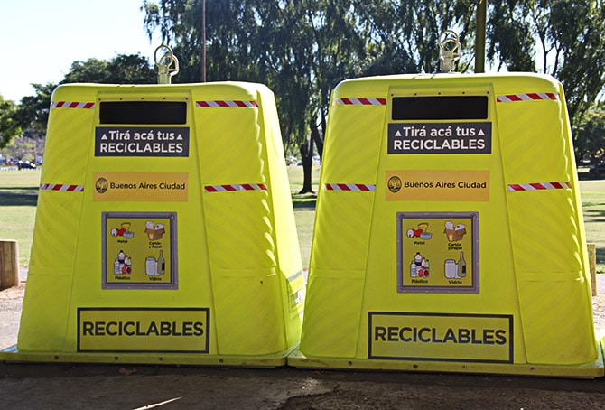 Campanas Verdes instaladas en los barrios porteños