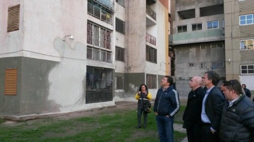 Recorrida de funcionarios por el complejo urbano Soldati