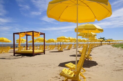 Playa de arena en el Parque de los Niños