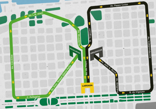 Circuito de la Carrera Ciudad Verde 2015
