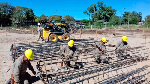 Nueva Escuela Granja, trabajos preliminares