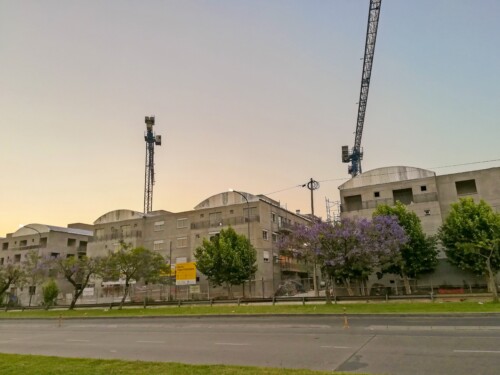 Barrio Papa Francisco, en construcción